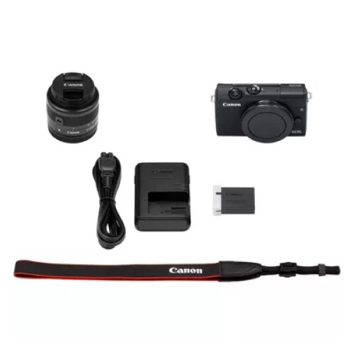 Canon EOS M200 Body - Black + EF-M 15-45mm Lens