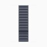 Apple Watch Series 11 42mm, Natural Titanium Case with Magnetic Link - Navy