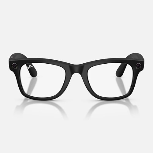 Ray-Ban Meta Gen 2 Wayfarer Transitions (матовая черная оправа, линзы прозрачные - серый фотохром) M