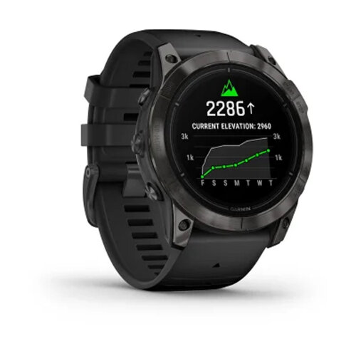 Умные часы Garmin Epix Pro (Gen 2) 51mm Sapphire Edition Carbon Gray DLC Titanium Black Band