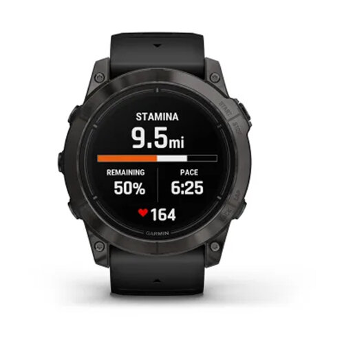 Умные часы Garmin Epix Pro (Gen 2) 51mm Sapphire Edition Carbon Gray DLC Titanium Black Band