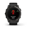 Умные часы Garmin Epix Pro (Gen 2) 51mm Sapphire Edition Carbon Gray DLC Titanium Black Band