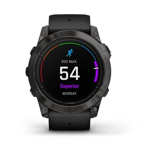 Умные часы Garmin Epix Pro (Gen 2) 51mm Sapphire Edition Carbon Gray DLC Titanium Black Band