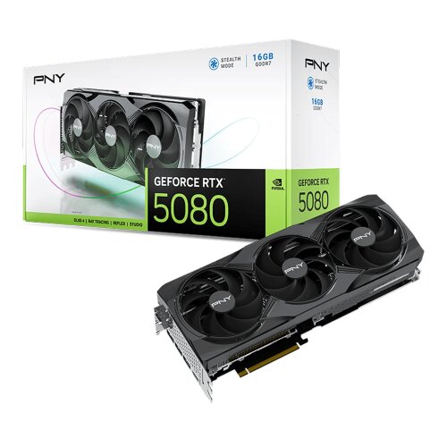 Видеокарта NVIDIA PNY GeForce RTX 5080 Triple Fan