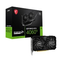 Видеокарта NVIDIA MSI GeForce RTX 4060 Ti VENTUS 2X BLACK 16G OC