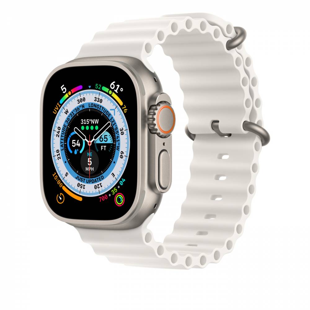 Ocean Band Extension 49mm Apple Watch White