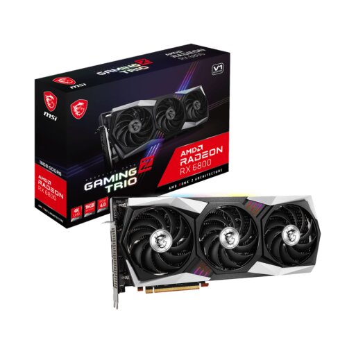 Игровая видеокарта MSI Radeon RX 6800 GAMING Z TRIO 16G
