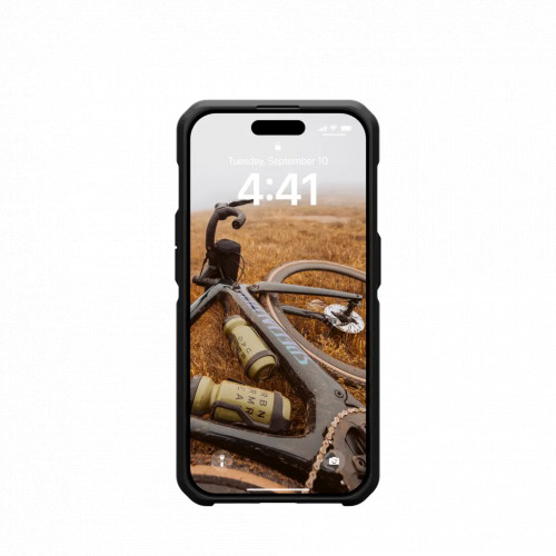 Защитный чехол Uag Metropolis LT для iPhone 15 Pro с MagSafe - Кевлар черный (Kevlar Black)