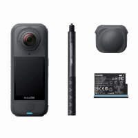 Лёгкая экшн-камера 360 Insta360 X4 Air Black Snowboard Bundle