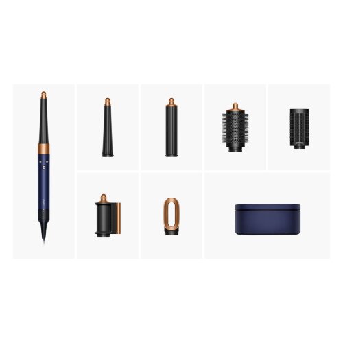 Мультистайлер и фен Dyson Airwrap i.d. Straight+Wavy - Prussian Blue/Rich Copper