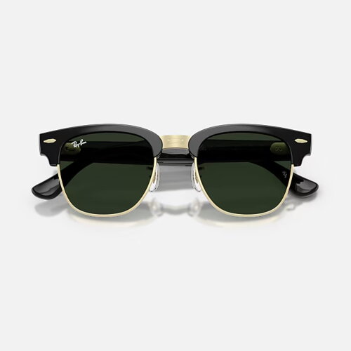 Ray-Ban Meta Audio Clubmaster Transitions (черный глянцевый / графитово-зеленый фотохром)