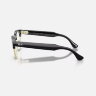 Ray-Ban Meta Audio Clubmaster Transitions (черный глянцевый / графитово-зеленый фотохром)