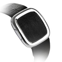 Ремешок кожаный для Apple Watch 42мм W5 NOBLEMAN (Черный)