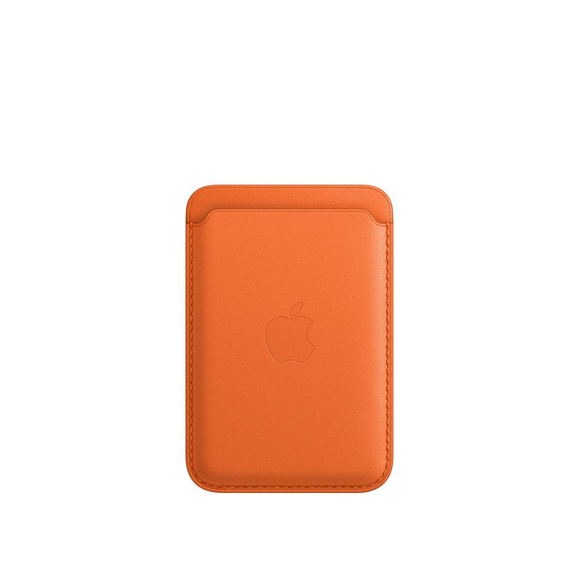 Купить кожаный кошелек для iPhone Orange в Москве цена