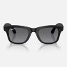 Ray-Ban Meta Gen 2 Wayfarer (матовая черная оправа, линзы графитовые, Polarized) L