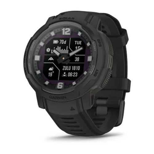 Умные часы Garmin Instinct Crossover Solar 45mm, Tactical Edition, Black