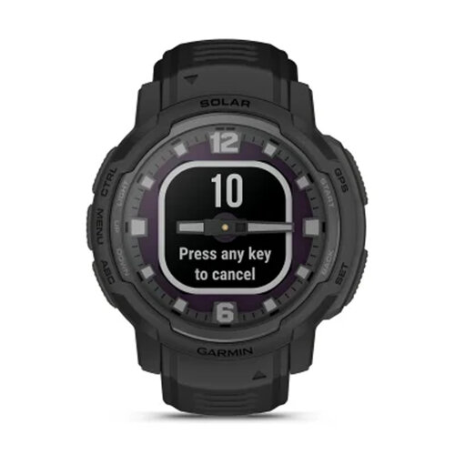 Умные часы Garmin Instinct Crossover Solar 45mm, Tactical Edition, Black