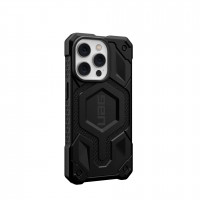 Защитный чехол с поддержкой MagSafe Uag Monarch Pro для iPhone 14 Pro - Черный Кевлар (Kevlar-Black)