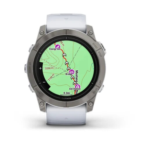 Умные часы Garmin Epix Pro (Gen 2) 51mm Sapphire Edition Titanium Whitestone Band
