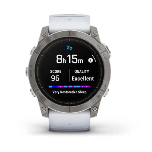 Умные часы Garmin Epix Pro (Gen 2) 51mm Sapphire Edition Titanium Whitestone Band