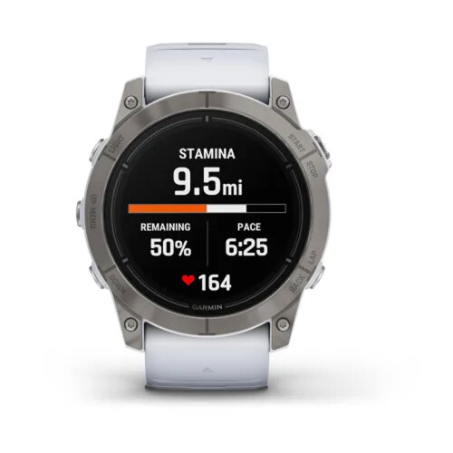 Умные часы Garmin Epix Pro (Gen 2) 51mm Sapphire Edition Titanium Whitestone Band