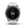Умные часы Garmin Epix Pro (Gen 2) 51mm Sapphire Edition Titanium Whitestone Band