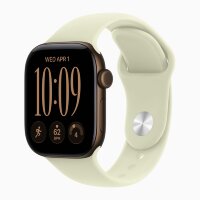 Apple Watch Series 12 42mm, Dark Bronze Aluminum Case with Sport Band - Pale Succulent