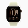 Apple Watch Series 12 42mm, Dark Bronze Aluminum Case with Sport Band - Pale Succulent