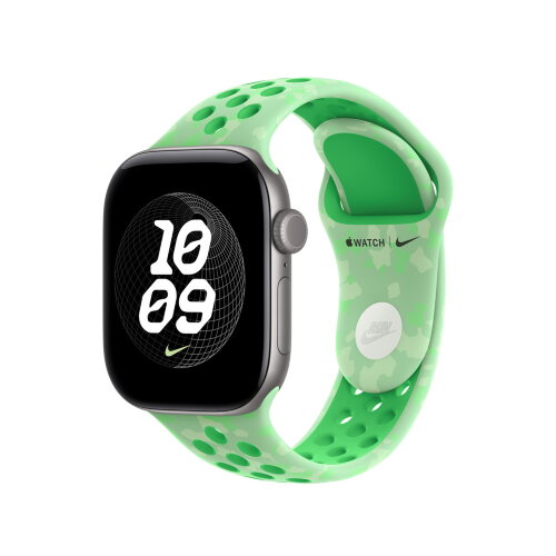 Ремешок Nike Sport Band для Apple Watch 42mm M/L — Зеленый (Green Spark)