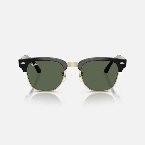 Ray-Ban Meta Audio Clubmaster (черный глянцевый / G-15 зеленые)