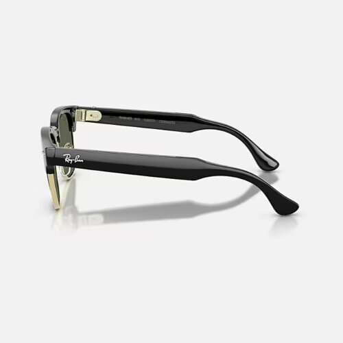 Ray-Ban Meta Audio Clubmaster (черный глянцевый / G-15 зеленые)
