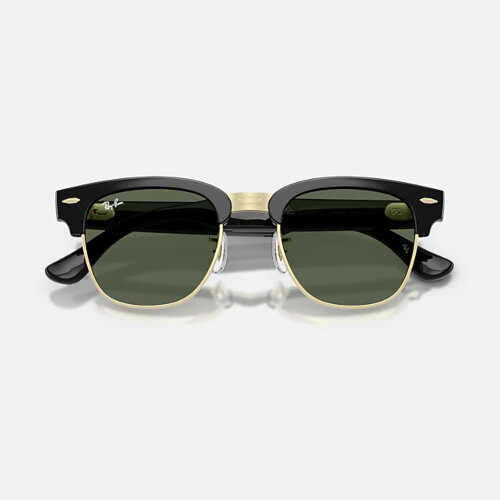 Ray-Ban Meta Audio Clubmaster (черный глянцевый / G-15 зеленые)