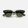 Ray-Ban Meta Audio Clubmaster (черный глянцевый / G-15 зеленые)