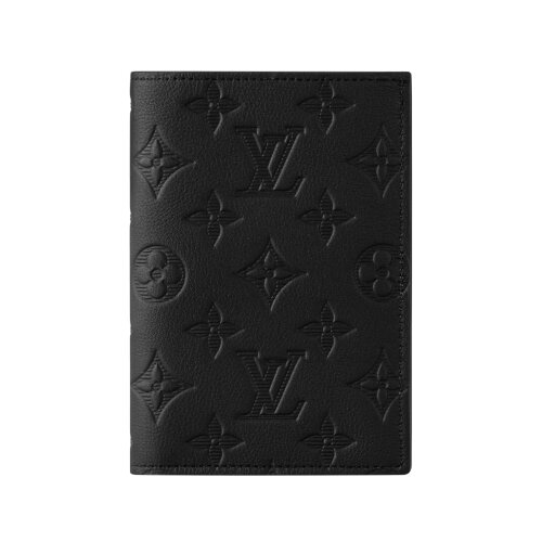 Обложка для паспорта Louis Vuitton Monogram Shadow