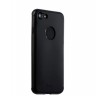 Накладка металлическая iBacks Premium для iPhone 8 и 7 - Essence Black Черная