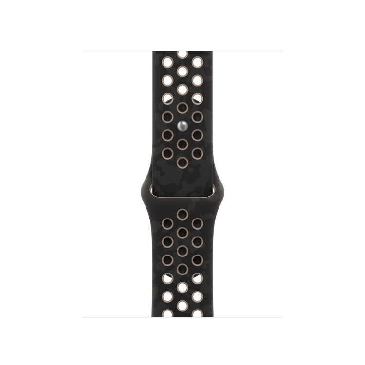 Ремешок Nike Sport Band для Apple Watch 46mm S/M — Черный (After Dark Black)