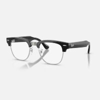 Ray-Ban Meta Audio Clubmaster (черный глянцевый / Blue-Violet)