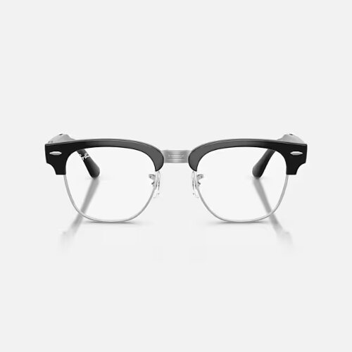Ray-Ban Meta Audio Clubmaster (черный глянцевый / Blue-Violet)