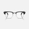 Ray-Ban Meta Audio Clubmaster (черный глянцевый / Blue-Violet)