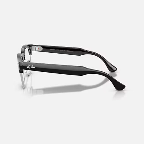 Ray-Ban Meta Audio Clubmaster (черный глянцевый / Blue-Violet)