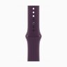 Apple Watch Series 10 46mm, Silver Aluminum Case with Sport Band - Plum