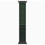 Браслет для Apple Watch Ultra 49mm Alpine Loop Titanium Black (M) - Dark Green (Темно-зеленый)