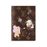 Обложка для паспорта Louis Vuitton Monogram Snow Show Azur Frost