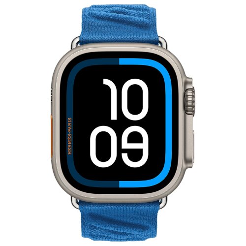 Apple Watch Ultra 2 Hermes 49mm En Mer Bleu Hydra