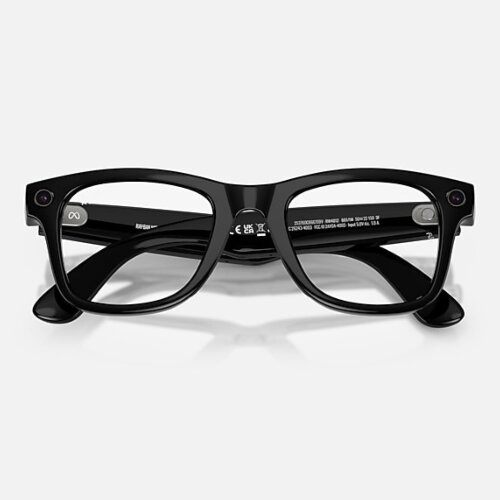 Ray-Ban Meta Gen 2 Wayfarer Transitions (матовая черная оправа, линзы с зеленым автозатемнением) L