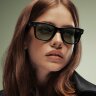 Ray-Ban Meta Gen 2 Wayfarer Transitions (матовая черная оправа, линзы с зеленым автозатемнением) L