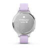 Умные часы Garmin Lily 2 Active 35mm, Silver, Purple Jasmine Silicone Band