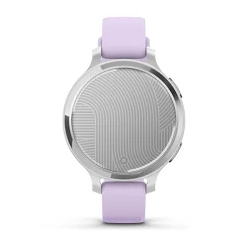 Умные часы Garmin Lily 2 Active 35mm, Silver, Purple Jasmine Silicone Band