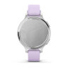 Умные часы Garmin Lily 2 Active 35mm, Silver, Purple Jasmine Silicone Band