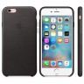 Чехол кожаный для iPhone 6s Plus Черный